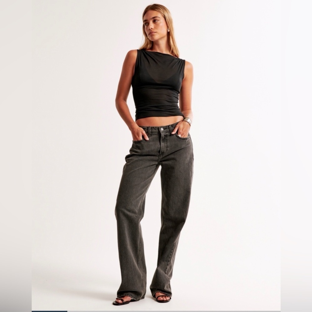 Abercrombie & Fitch Low Rise Baggy Jean - 32L